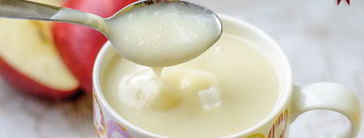 яблочно-молочный кисель. Шаг 3