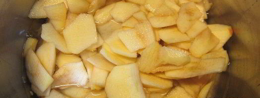 яблочный кисель с белым вином. Шаг 3