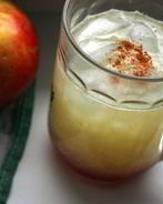 Яблочный кисель с лимоном