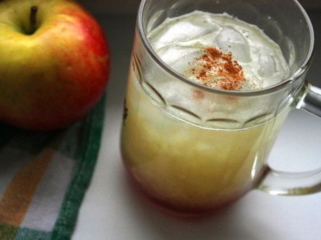 Рецепт яблочного киселя с лимоном
