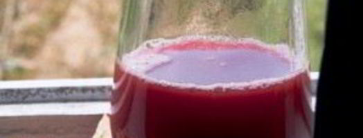 клюквенный коктейль с апельсином. Шаг 5