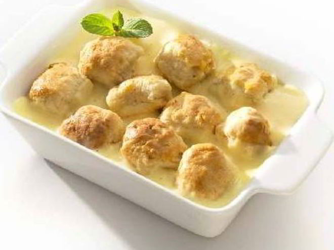 Рецепт булочек с начинкой и сабайон из кофе и корицы