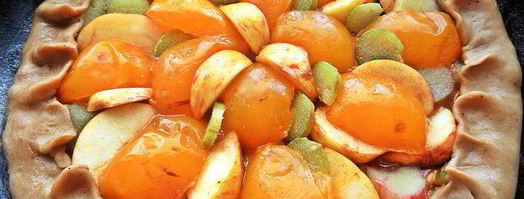 галета по-летнему на кофейном тесте. Шаг 16