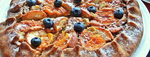 галета по-летнему на кофейном тесте. Шаг 19