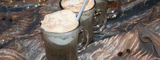 кофе гляссе со страчателлой. Шаг 7