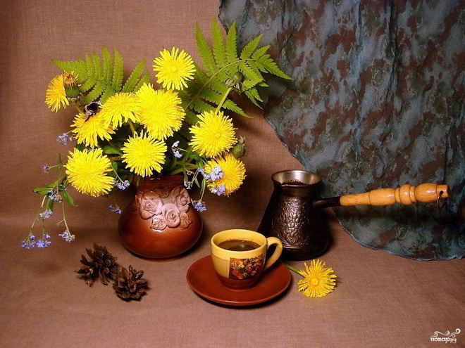 Рецепт кофе иза корнея одуванчики
