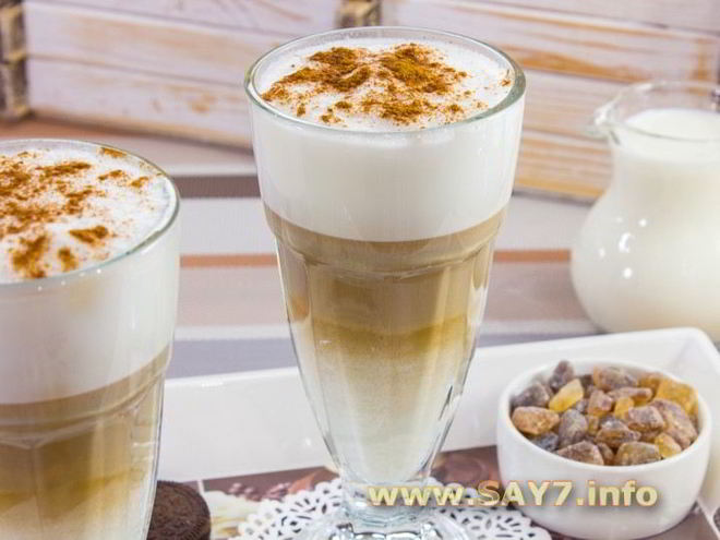 Рецепт кофе латте