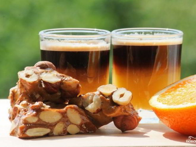 Рецепт кофе с апельсиновым соком