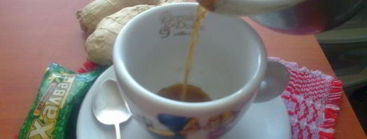 кофе с имбирем и корицей. Шаг 3