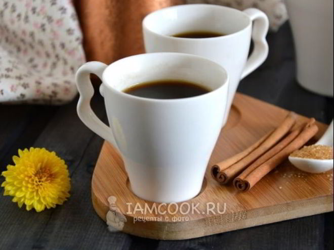Рецепт кофе с корицей