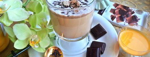 кофе с молоком и яичным ликером. Шаг 13