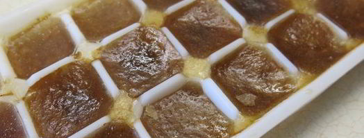 ледяной кофе в песочных штофах палитра. Шаг 5