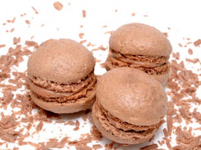 Рецепт макарона с кофейной начинкой