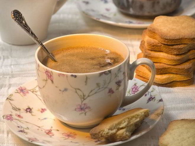 Рецепт миндального кофе