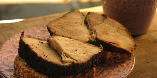 Мясо в кофейной корочке