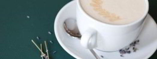 раф-кофе с лавандой. Шаг 4