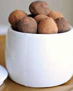 Шоколадные трюфели с корицей и кофе