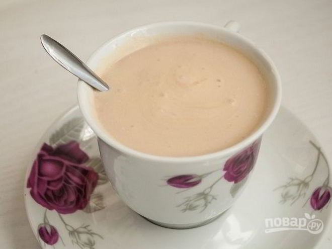Рецепт сливочного кофе