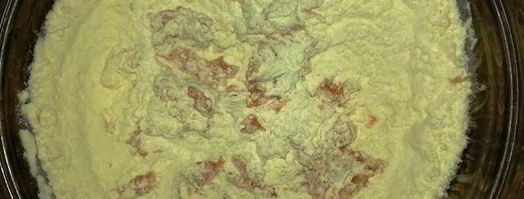 свиная вырезка в кофейной панировке с пастой. Шаг 4