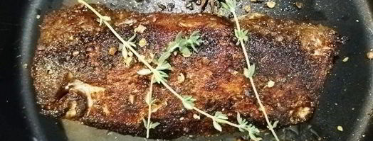 свиная вырезка в кофейной панировке с пастой. Шаг 11