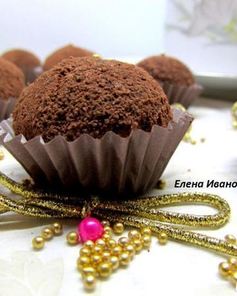 Трюфели из белого шоколада с добавлением кофе