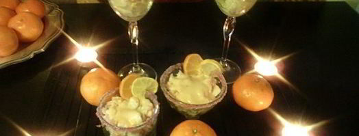 коктейль из морепродуктов с розовым соусом. Шаг 7