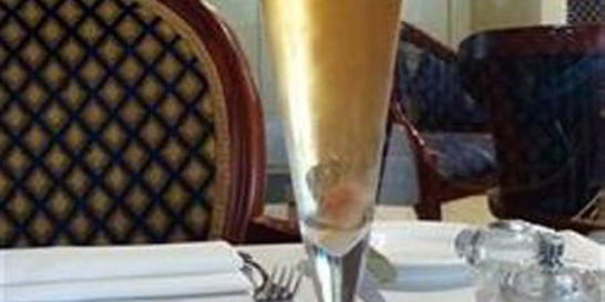 Коктейль с игристым вином