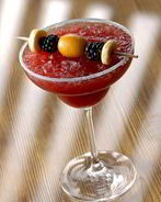 Ежевичный физ с джином