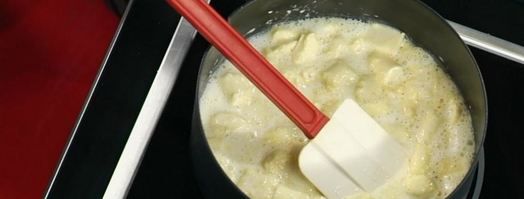 фондю из шоколада с лаймом и джином. Шаг 3