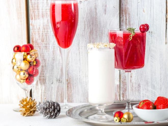 Рецепт праздничных коктейлей