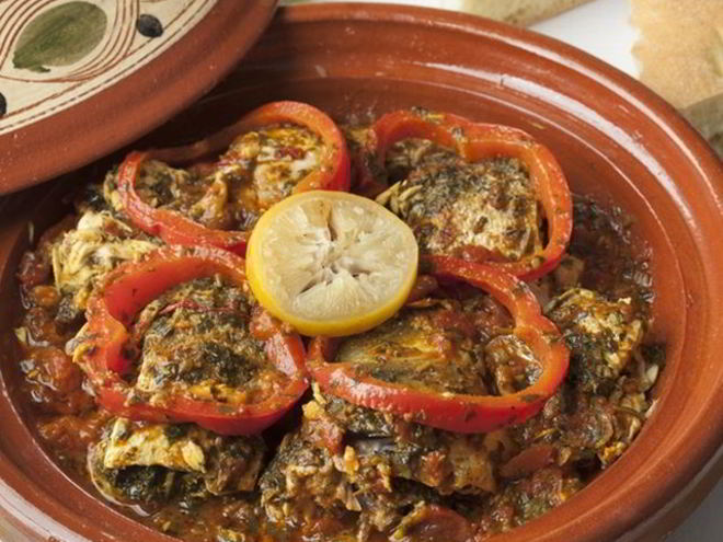 Рецепт таджина из рыбы