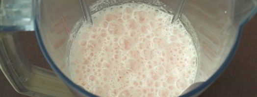 дынно-клубничный коктейль. Шаг 5