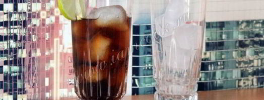 коктейль ром кола. Шаг 7