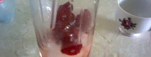 коктейль с вареньем. Шаг 4