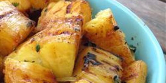 Ананас-гриль с текилой