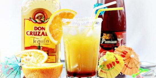 Коктейль Текила-санрайз