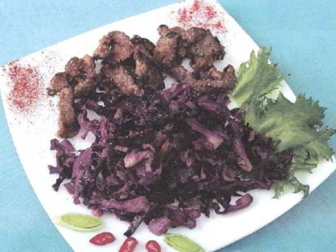 Рецепт краснокочанной капусты с вином по-скандинавски