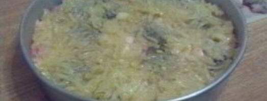 линь, тушеный с вином и шампиньонами. Шаг 10