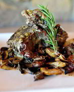 Ребрышки с вином и сливками