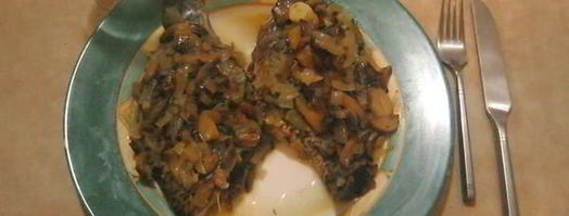 рыба в сливочном масле с вином и чесноком. Шаг 7