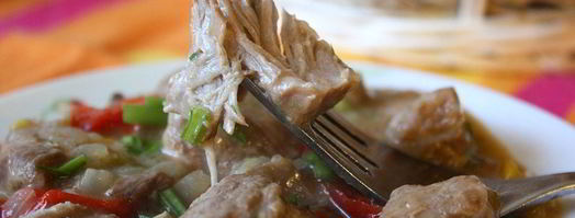 свинина, тушеная с вином и перцем. Шаг 8