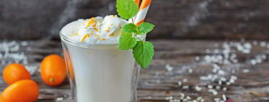 коктейль из мороженого. Шаг 8