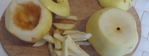 яблоко, запеченное с виски и корицей. Шаг 3