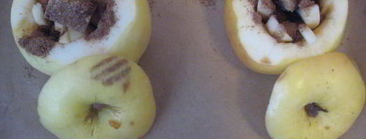 яблоко, запеченное с виски и корицей. Шаг 4