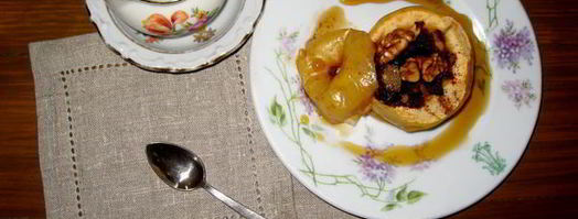 яблоко, запеченное с виски и корицей. Шаг 5