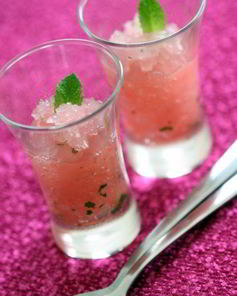 Грейпфрутовый шербет с водкой