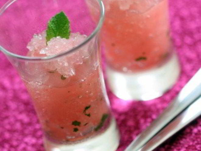 Рецепт грейпфрутового шербета с водкой