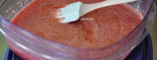 клубничная гранита с водкой. Шаг 5