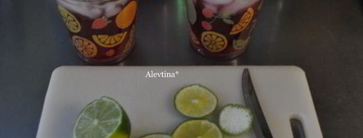 клюквенно-малиновый коктейль. Шаг 3