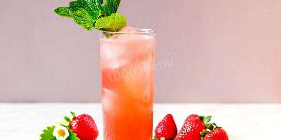 Коктейль с мятным сиропом